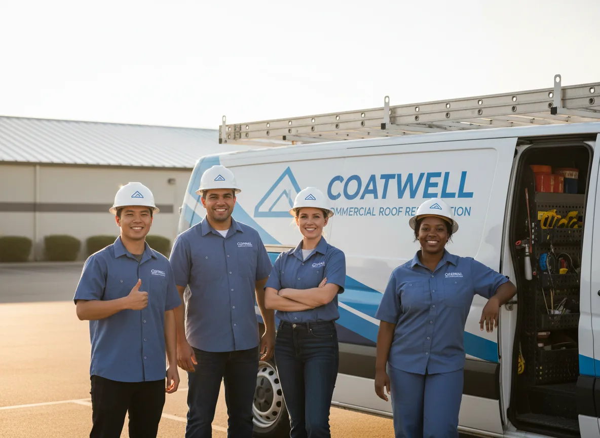 Commercial roof coating company in Moseley, VA